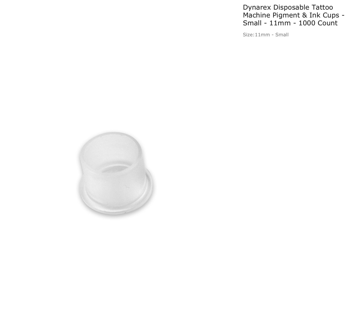 Dynarex Disposable Tattoo Ink Cups Small Bags
