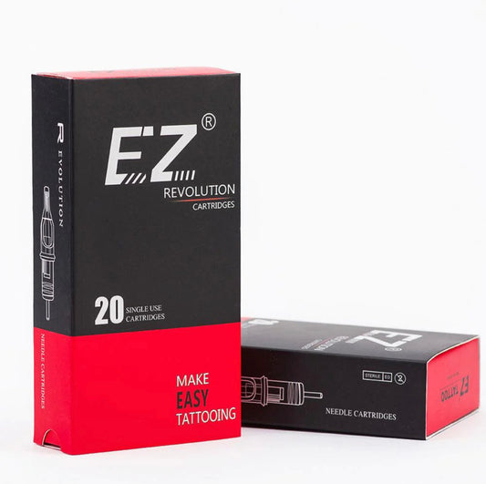 EZ Revolution Cartridge Needles 11 Curved Magnums