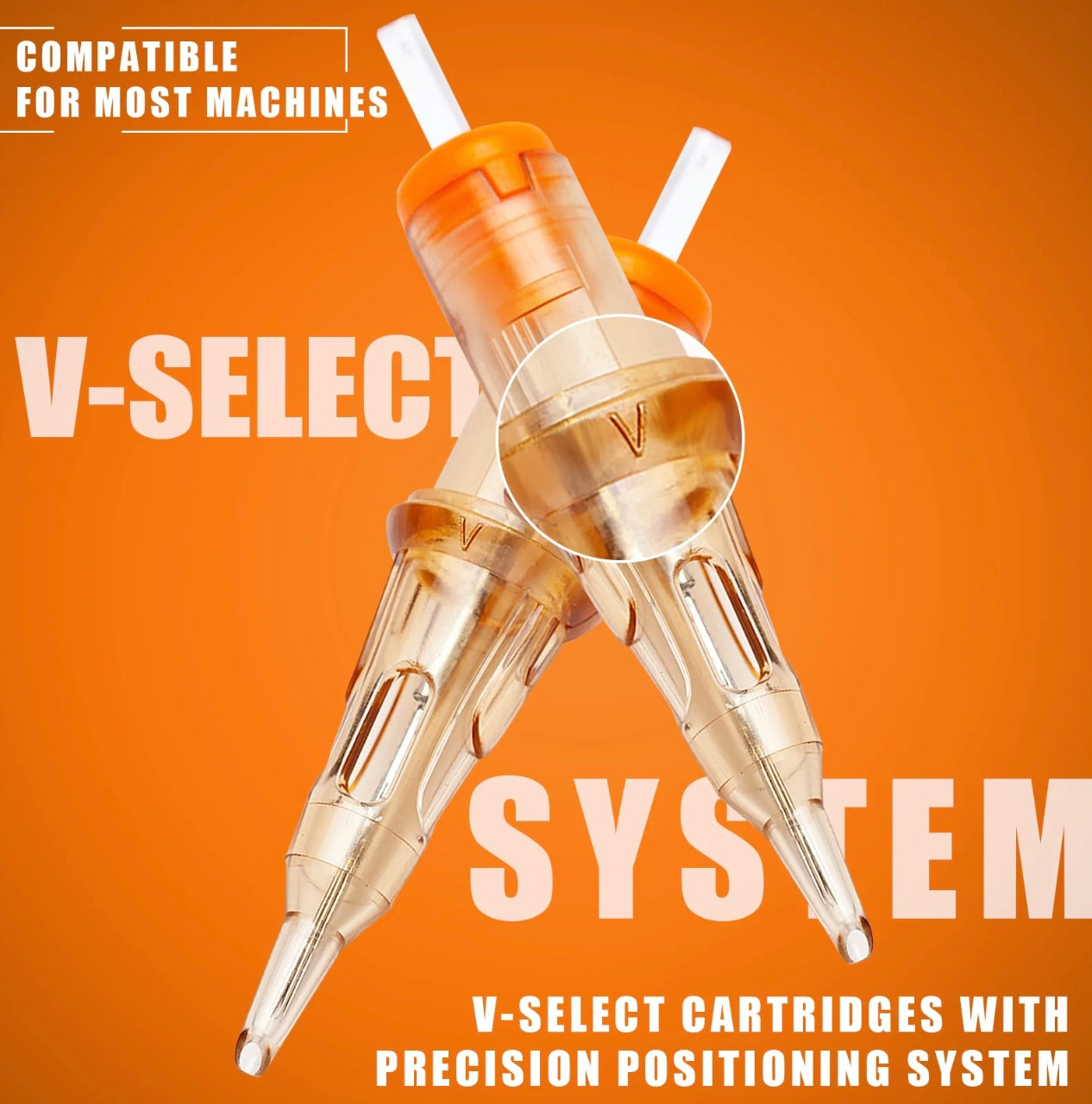 EZ V-Select Cartridge Needles 5 Round Shaders